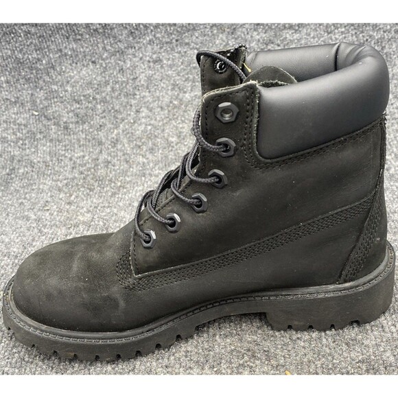 Timberland JUNIOR Youth Size 4M Black 6-Inch Classic Boots Primaloft Insulated - Picture 13 of 13